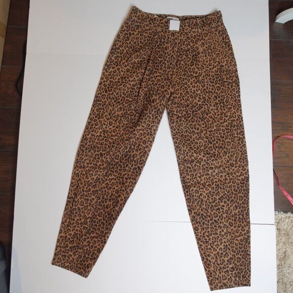 Lita by Ciara Women's Leather High Waist Pants Animal Print Size 30 NWT $398 NWT - Picture 3 of 9
